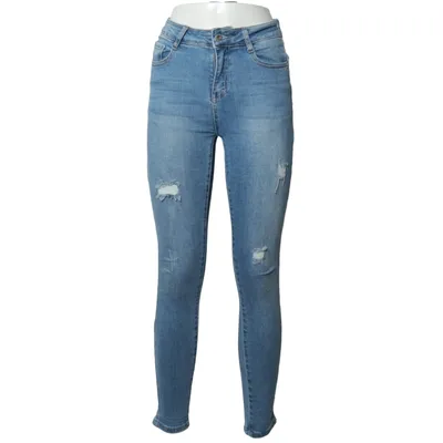 Jeans (Blue) from Miss Fanny Cotton, Elastane, Polyester