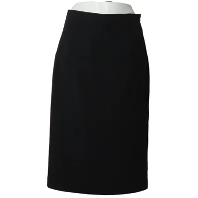 Jupe (Noir) de Heine Élasthane, Polyester, Viscose