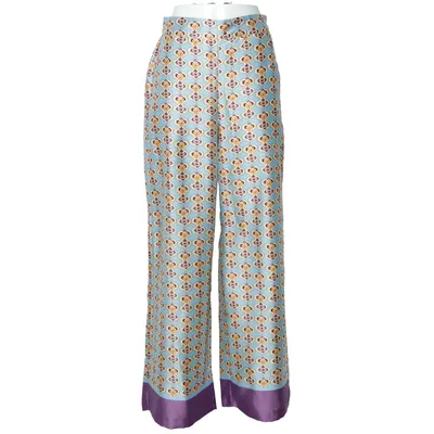Byxor (Blå, Flerfärgad) från Zara Polyester