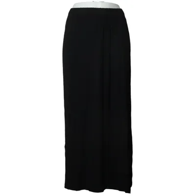 Maxi skirt (Black) from Selection by Ulla Popken Elastane, Viscose