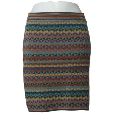 Skirt (Blue, Multicolored) from Invero Merino wool