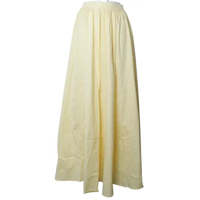 Långkjol (Gul) från Showpo Bomull, Elastan, Polyamid, Polyester