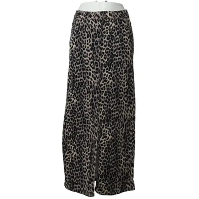 Maxi rok (Beige, Zwart) van ONLY Katoen, Elastaan