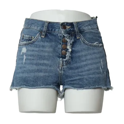 Denim shorts (Blue) from Zara Denim Cotton