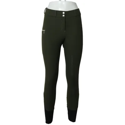 Pantalon d'équitation (Vert, Noir) de Felix Bühler Élasthane, Polyamide