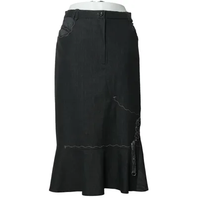 Kjol (Grå) från Christine Laure Elastan, Polyester, Viskos