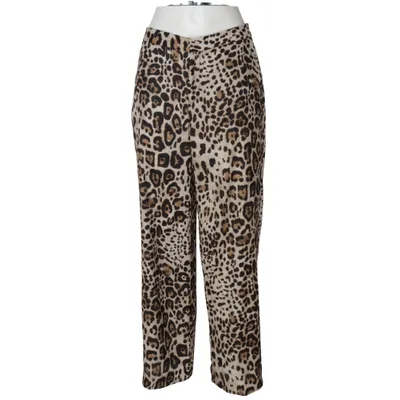 Palazzobukser (Beige, Sort, Brun, Flerfarvet) fra Zara Polyester