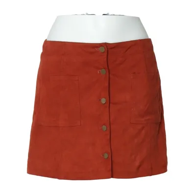 Kjol (Brun) från Forever 21 Elastan, Polyester