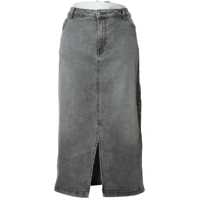 Denim skirt (Gray)