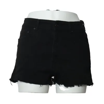 Denim shorts (Black) from Mango Denim & Tees Cotton, Elastane