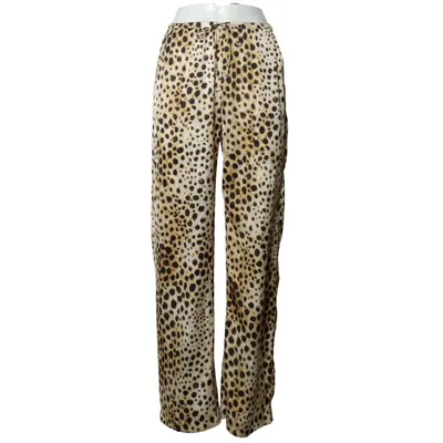 Palazzohose (Braun, Schwarz) von Zara Polyester