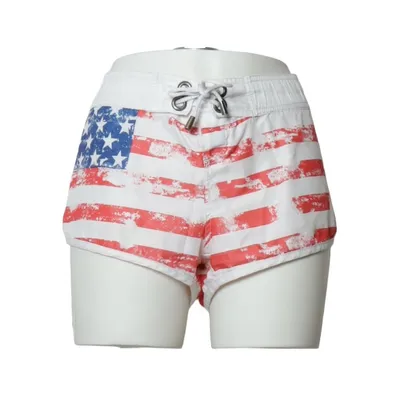 Shorts de bain (Blanc, Bleu, Rouge)