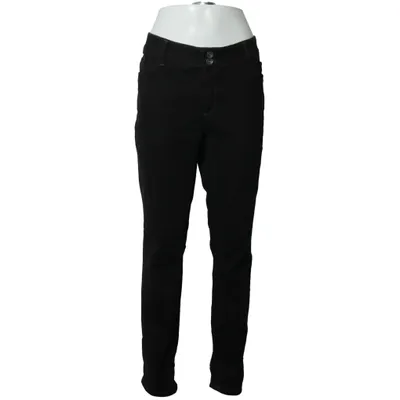 Jeans (Svart) från Anne L Bomull, Elastan