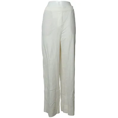 Palazzo pants (White) from Zara