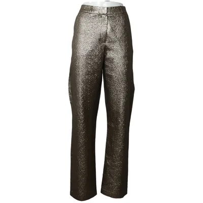 Bukser (Guld) fra Geisha Metallfiber, Polyester