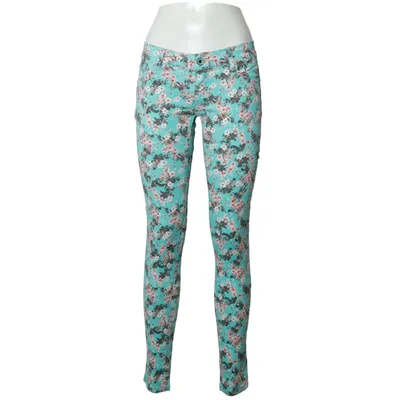 Spijkerbroek (Turquoise, Meerkleurig) van Simply Chic Katoen, Elastaan