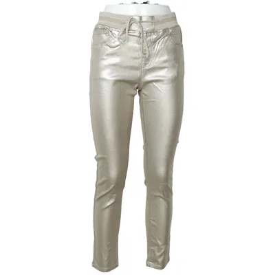 Byxor (Silverfärgad) från Zac & Zoe Bomull, Elastan, Polyester