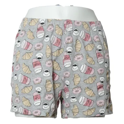 Pajama shorts (Gray, Multicolored) from Body Cotton, Viscose