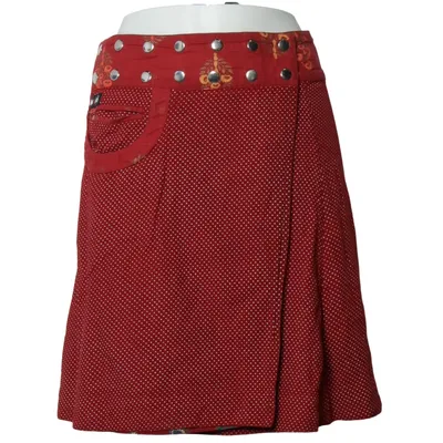 Wikkelrok (Rood, Meerkleurig) van Moshiki Katoen