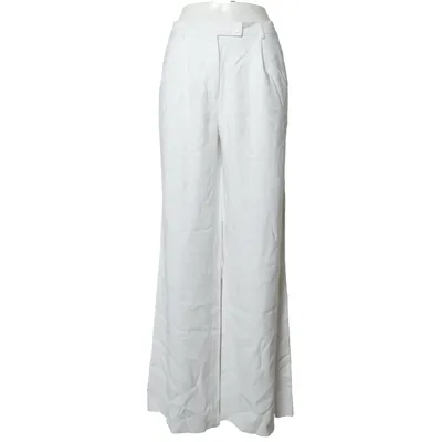 Kostuumbroek (Wit) van Tally Weijl Polyester, Viscose