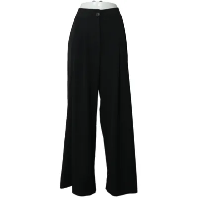 Palazzo broek (Zwart) van Vive Elastaan, Gerecycled polyester, Viscose