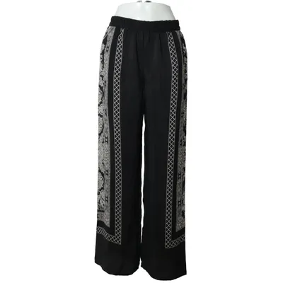 Palazzo pants (Black, White) Silk
