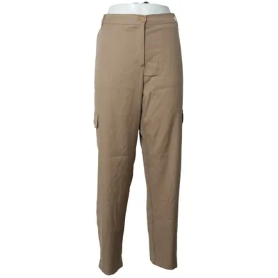 Cargo pants (Beige) from Notes Elastane, Polyester, Viscose