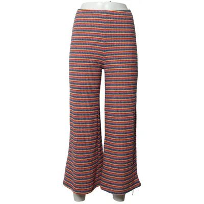 Palazzobukser (Blå, Flerfarvet) fra Bershka_BSKGIRL Elastan, Polyester, Viscose