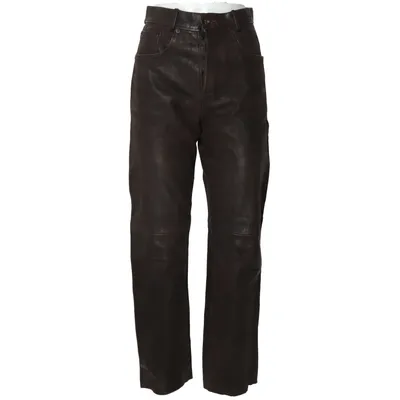 Leather pants (Brown) from Arturo