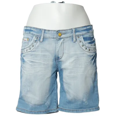 Denim shorts (Blue) from Seyoo Cotton, Elastane