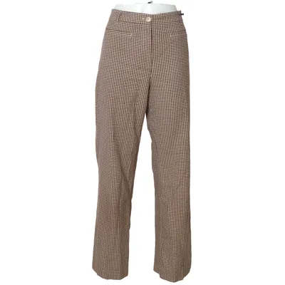 Broek (Bruin, Beige) van Monki Elastaan, Polyester, Viscose