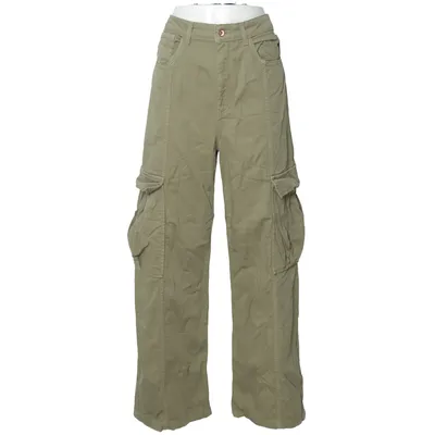 Cargo pants (Green) from ONLY Blue Denim Cotton