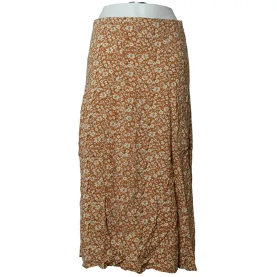 Jupe longue (Marron, Blanc) de Buffalo Viscose