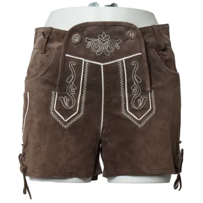 Lederhosen (Brun) fra Waldschütz Læder, Polyester