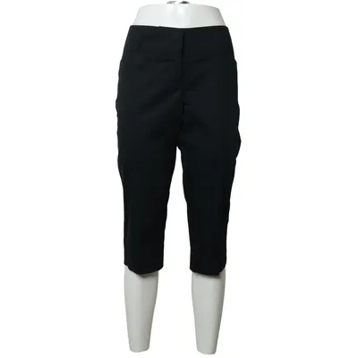 Three-quarter pants (Black) from Sutherland Cotton, Elastane
