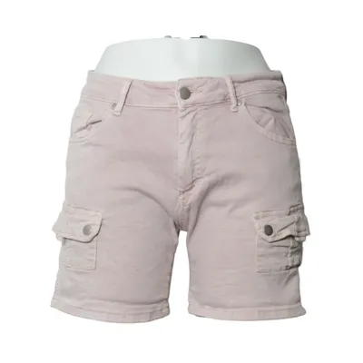 Shorts cargo (Rose) de New Generation Coton, Élasthane
