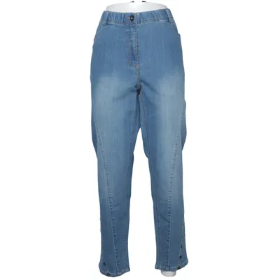 Jeans (Blå) från Thea Bomull, Elastan, Polyester