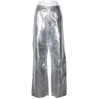 Leren broek (Zilver) van Notes du Nord Leer
