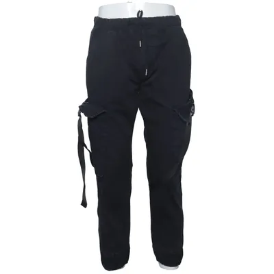Pantalon cargo (Noir) de Def Clothing Coton, Élasthane
