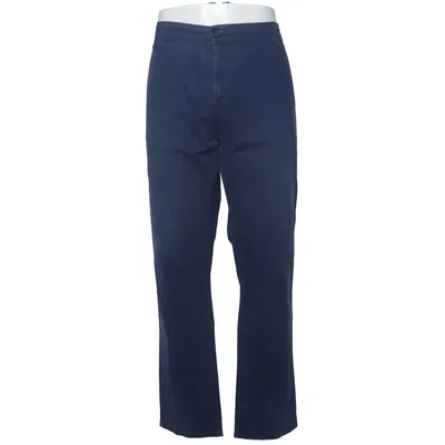 Chinos (Blauw) van Alessandro Salvarini Katoen, Elastaan