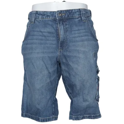Korte werkbroek (Blauw) van Engelbert Strauss Katoen
