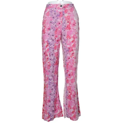 Pants (Multicolored, Pink) from H&M Polyamide, Viscose, Polyester