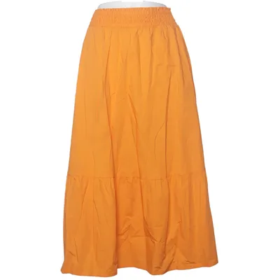 Maxi nederdel (Orange) fra Women Essentials by Tchibo Elastan, Økologisk bomuld