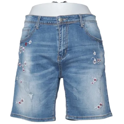 Jeans Shorts (Blau, Mehrfarbig) von Miss Good Baumwolle, Elasthan, Polyester