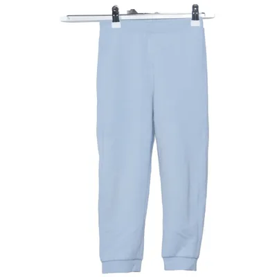 Leggings (Blue) from Uniqlo Kids Cotton, Elastane, Polyester