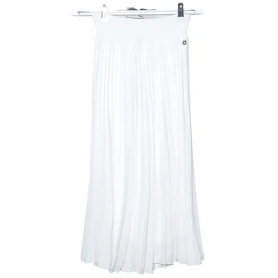 Pantalon patte d'éléphant (Blanc) de IDo Polyester