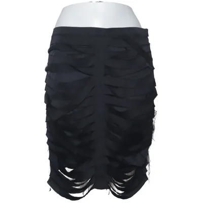 Skirt (Black) from COS Polyester, Viscose