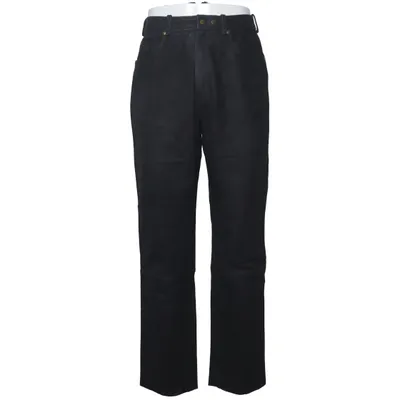 Leather pants (Brown) from Verso Leather, Polyester