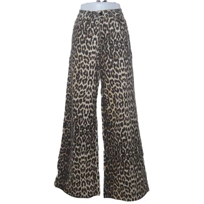 Palazzohose (Leocc Denim Panel Long Pant) von Co'Couture Baumwolle, Elasthan