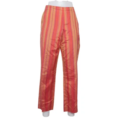 Byxor (Röd, Orange, Flerfärgad) från Escada Sport Bomull, Silke